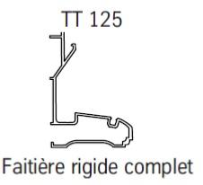 Faitire rigide 7ml blanc EPINE TT 125