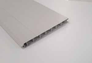 Planche Volet PVC Gris Clair 235 mm/ml