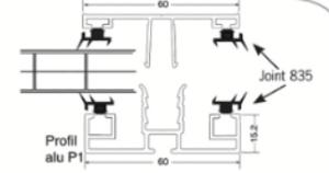 Joint Profilés plaques 2x25 ml