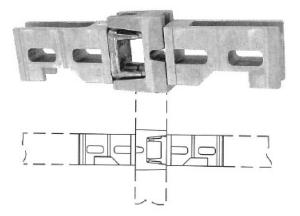 Equerre d'Assemblage en croix