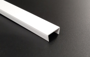 Profil U PVC Blanc 27x12 mm/ml
