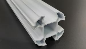 Poteau Moulur 4 Dir PVC Blanc 96x96 mm/ml