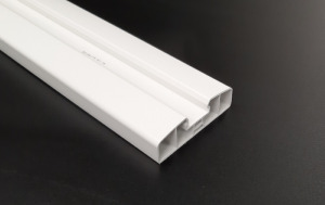 Barre Volet PVC Blanc 80 mm/ml