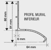 Kit profil mural sup Brut 4 ml