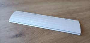 LAME VOLET ROULANT PVC AJOURE BLANC 40X9 MM/ML