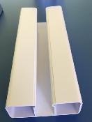 Traverse PVC Blanc 80x32 mm/ml