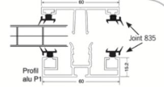 Joint Profilés plaques 2x25 ml