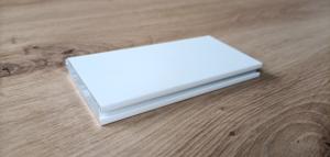 LAME FINALE ALU BLANC 56x9 MM/ML