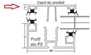 Capot Anodisé 3ml/10-16mm