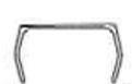 Clip Poteau Droit PVC Blanc 50mm/ml