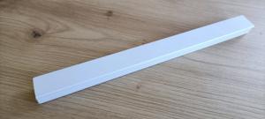 Clip Droit PVC Blanc Traverse 85x32 mm/ml