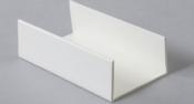 PROFIL U Blanc 51x30 L=3ml par 10 pcs