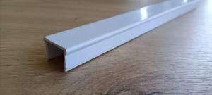 Clip Droit PVC Blanc Traverse 85x32 mm/ml