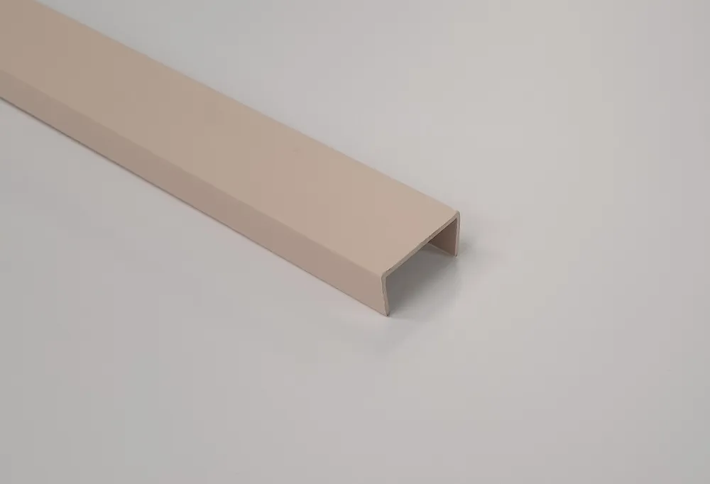 Image du produit PROFIL U PVC SABLE 27X12 MM /ml de Polydis Plastiques - 1