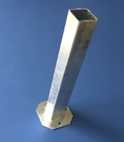 Image du produit PLATINE POTEAU M/D 600 MM /ml de Polydis Plastiques - 1