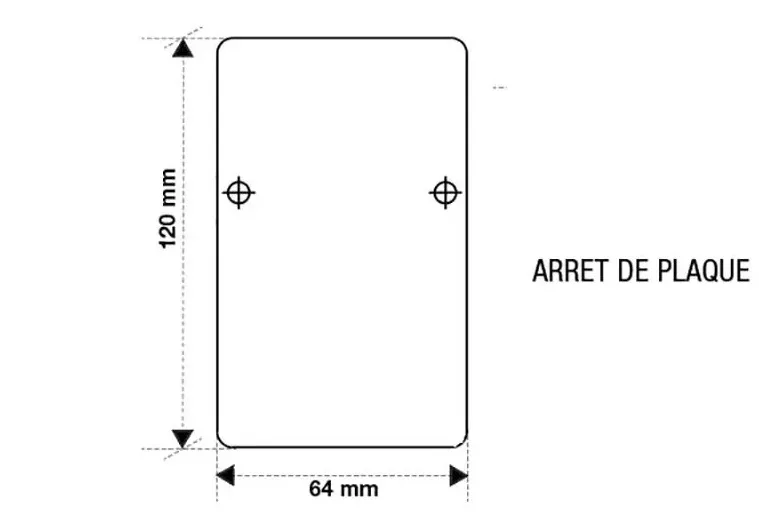 Image du produit KIT 5 EQUERRES BLANC de Polydis Plastiques - 1