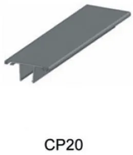 Image du produit PROFIL SUPERIEUR JONCTION CP20 de Polydis Plastiques - 1