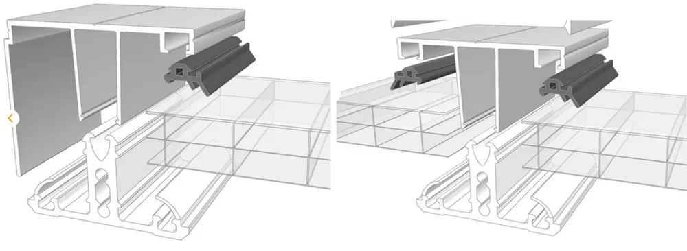 Image du produit KIT RUPTURE THERMIQUE de Polydis Plastiques - 1