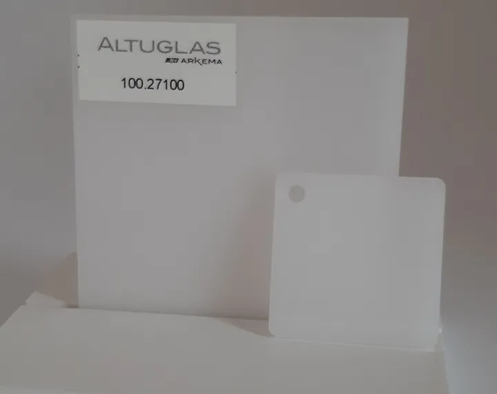 Image du produit PMMA COULE LED BLANC MAT/BRILLANT de Polydis Plastiques - 1