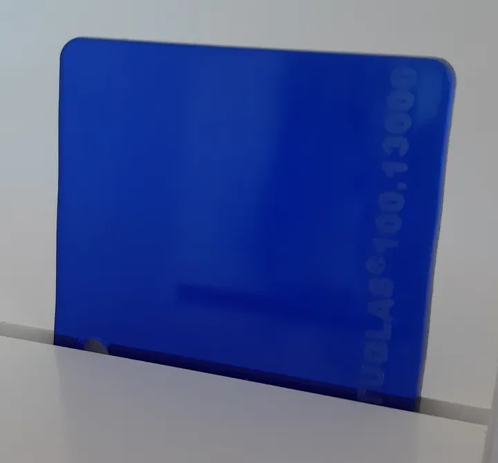 Image du produit PMMA COULE TRANSPARENT COULEUR de Polydis Plastiques - 1