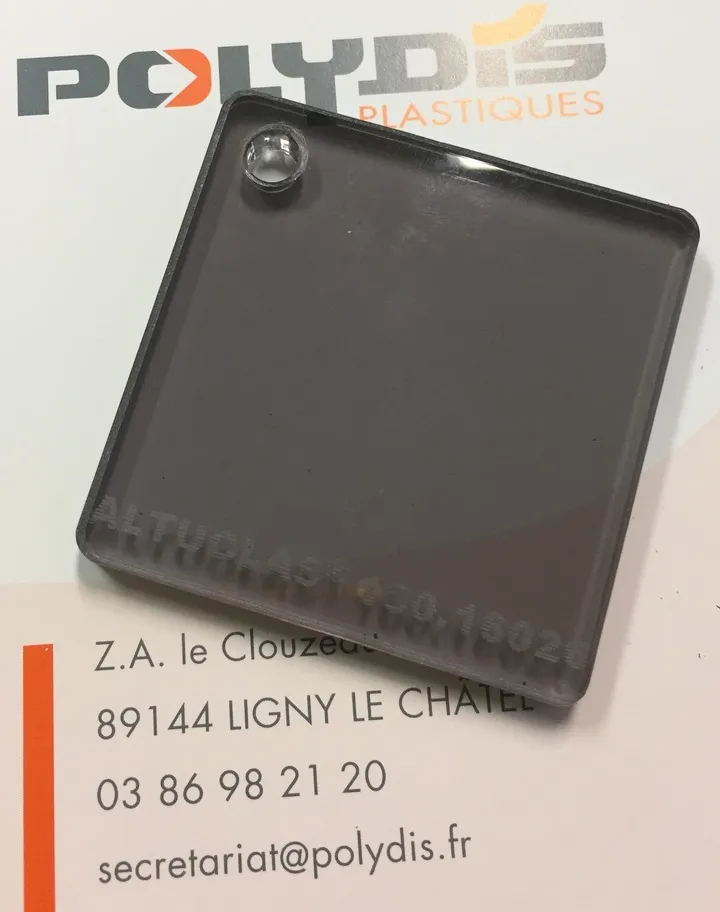 Image du produit PMMA COULE FUME GRIS de Polydis Plastiques - 1