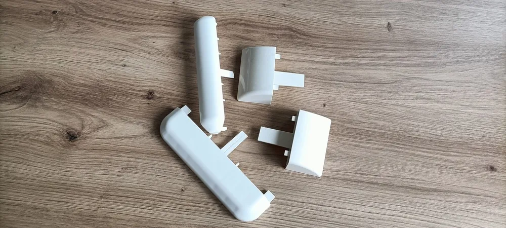 Image du produit EMBOUT GAUCHE LISSE MURAL 70 MM de Polydis Plastiques - 1