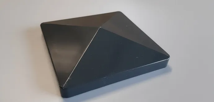 Image du produit CHAPEAU POTEAU ANTHRACITE 120 MM de Polydis Plastiques - 1