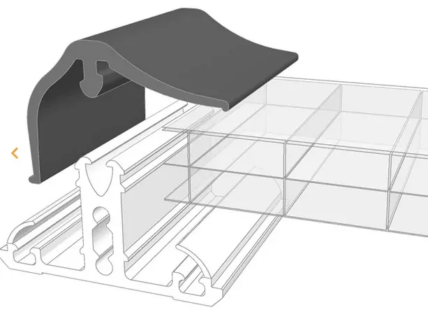 Image du produit JOINT BORDURE GRIS 20ml de Polydis Plastiques - 1