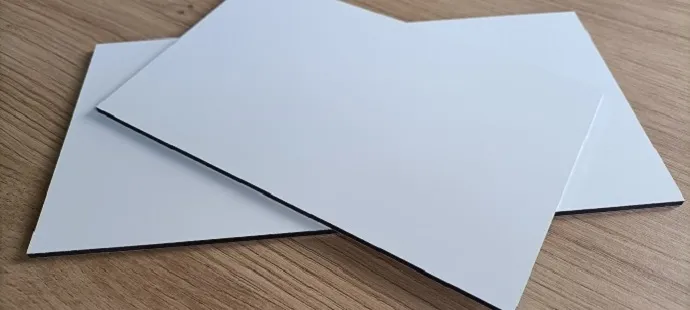 Image du produit PANNEAU SANDWICH DIBOND BLANC 2mm de Polydis Plastiques - 1