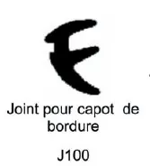 Image du produit JOINT CALAGE J100 10ml de Polydis Plastiques - 1