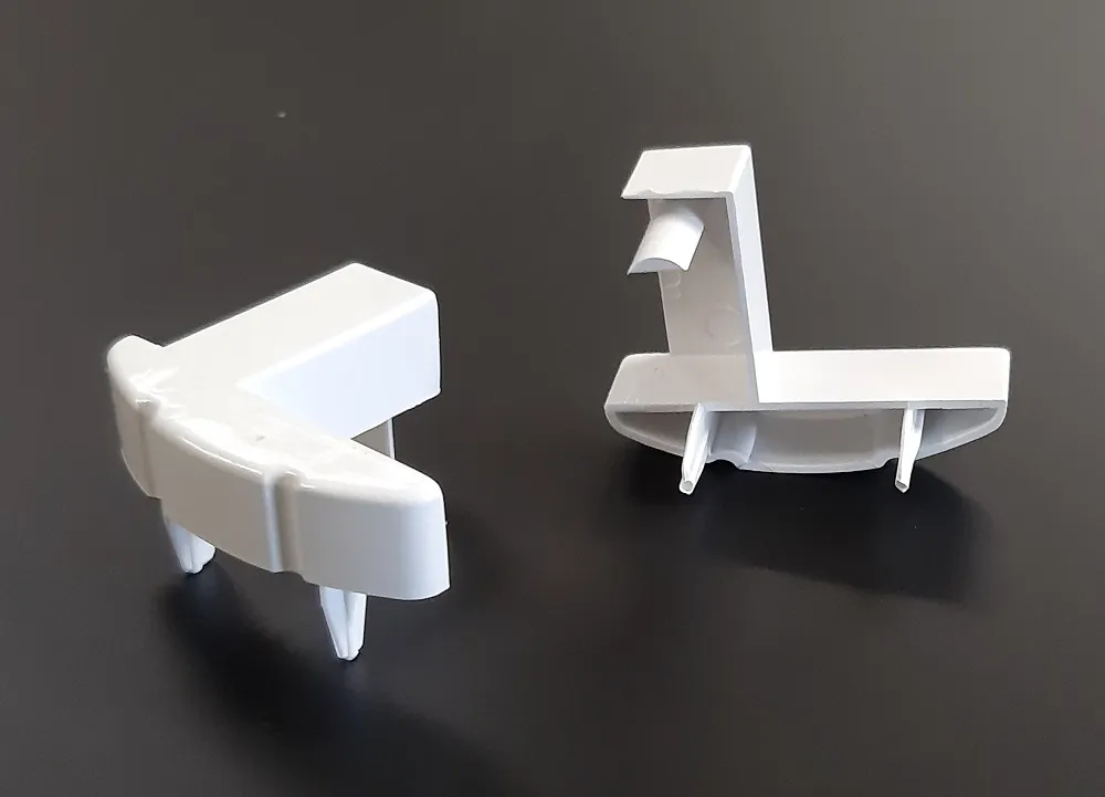 Image du produit LOT EMBOUTS BATTUE PVC BLANC de Polydis Plastiques - 1