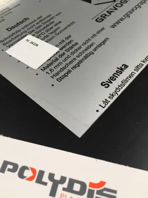 Image du produitGRAVOPLY II METALLEX 2 COUCHES de Polydis Plastiques - 2