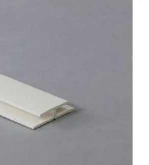 Image du produitPROFIL H INEGALE 2/3 MM 3ml de Polydis Plastiques - 3