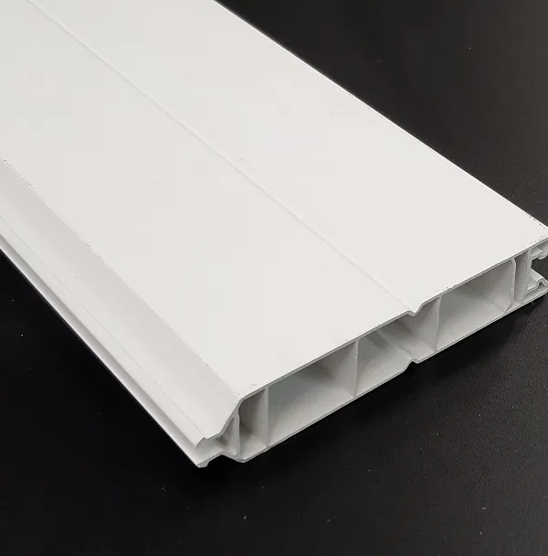 Image du produit PLANCHE VOLET PVC BLANC 117 MM /ml de Polydis Plastiques