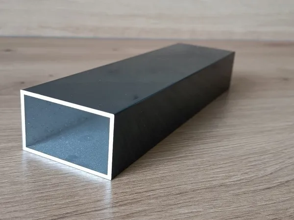 Image du produit TUBE ALU ANTHRACITE 50X30 MM /ml de Polydis Plastiques