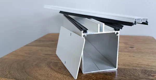 Image du produit KIT PORTEUR RECTANGULAIRE BLANC 3ml de Polydis Plastiques