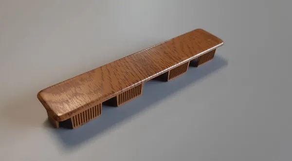 Image du produit EMBOUT CHENE DORE 130 MM de Polydis Plastiques