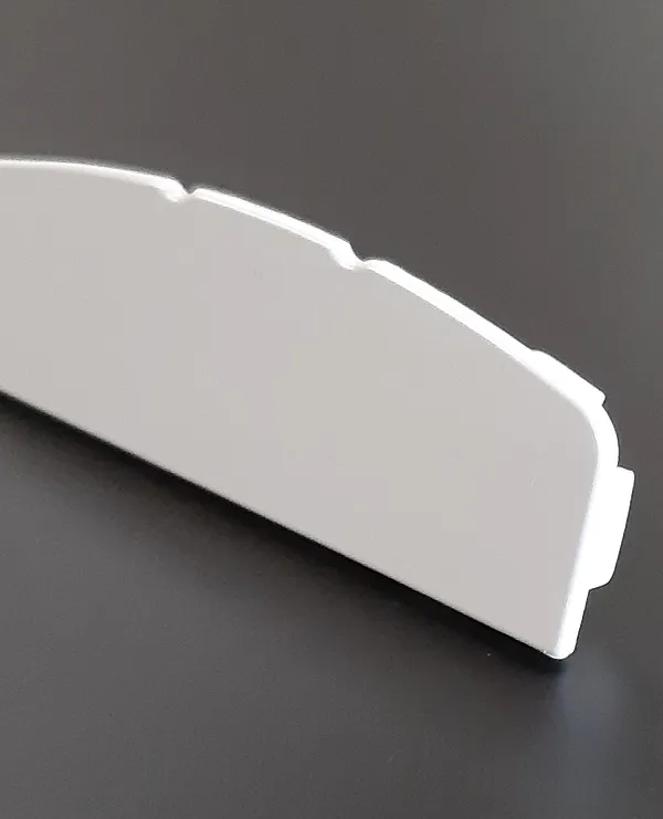 Image du produit EMBOUT BARRE PVC BLANC de Polydis Plastiques