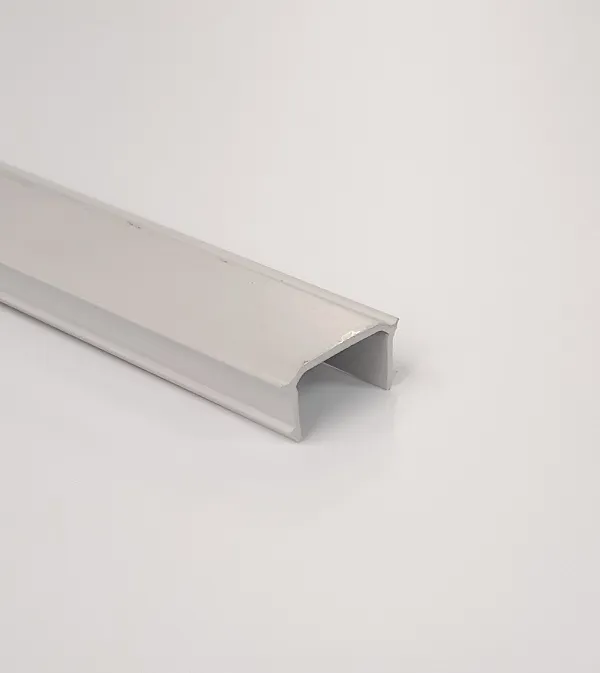 Image du produit CLIP BARRE/ECHARPE PVC GRIS CLAIR /ml de Polydis Plastiques