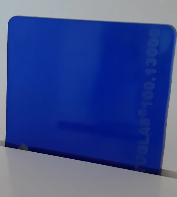 Image du produit PMMA COULE TRANSPARENT COULEUR de Polydis Plastiques