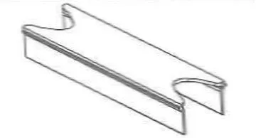 Image du produit ENTRETOISE MOULURE 50 MM de Polydis Plastiques