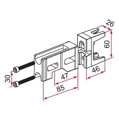 Image du produit EQUETTE ASSEMBLAGE 90° de Polydis Plastiques