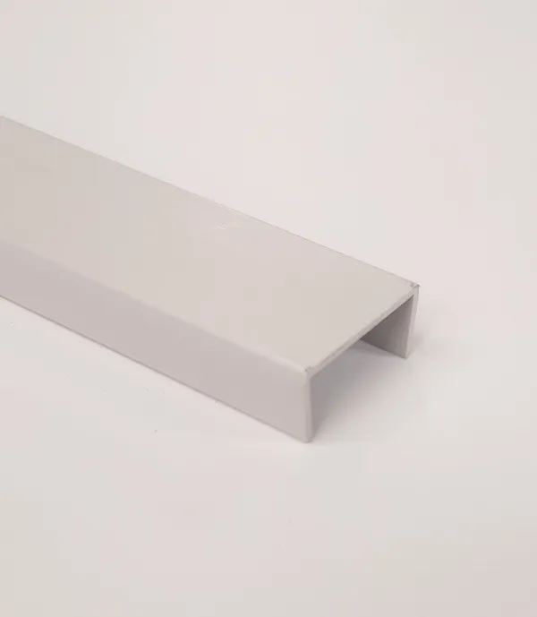 Image du produit PROFIL U PVC GRIS CLAIR 27X12 MM /ml de Polydis Plastiques