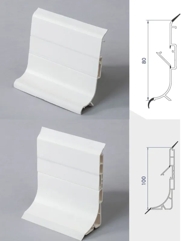 Image du produit PLINTHE BLANCHE 80 ET 100 MM de Polydis Plastiques