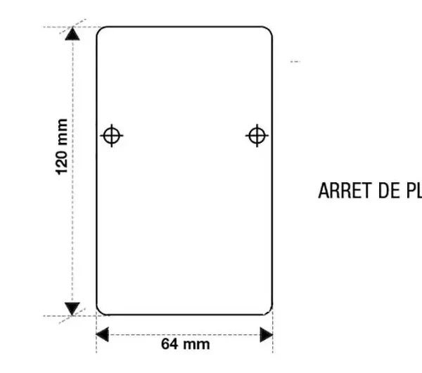 Image du produit LOT 5 EQUERRES GRISES de Polydis Plastiques