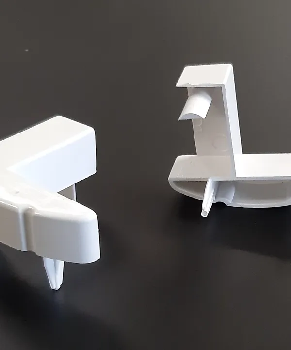 Image du produit LOT EMBOUTS BATTUE PVC BLANC de Polydis Plastiques