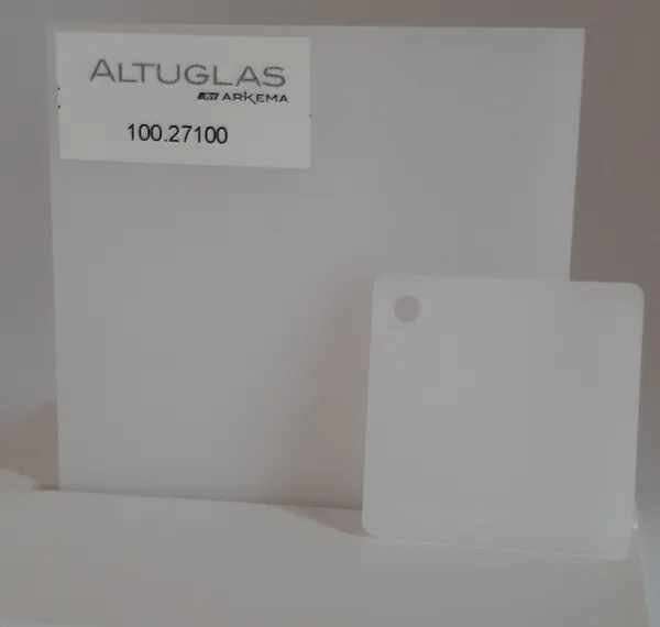 Image du produit PMMA COULE LED BLANC BRILLANT/BRILLANT de Polydis Plastiques