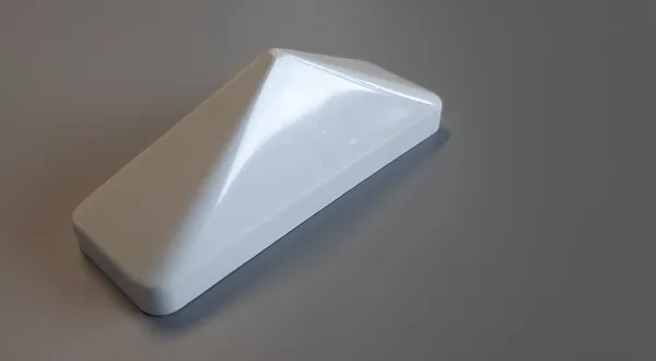 Image du produit CHAPEAU POINTU BLANC LISSE 80 MM de Polydis Plastiques