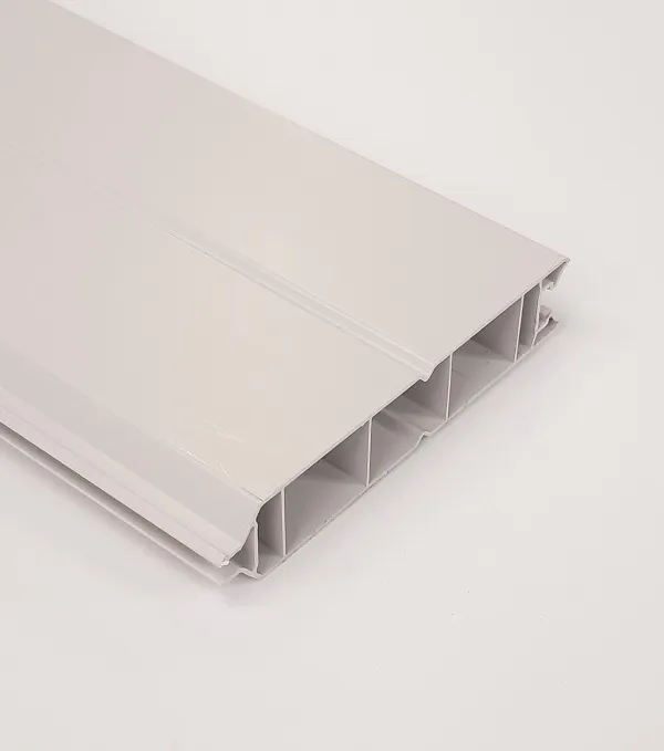 Image du produit PLANCHE VOLET PVC GRIS CLAIR 117 MM /ml de Polydis Plastiques